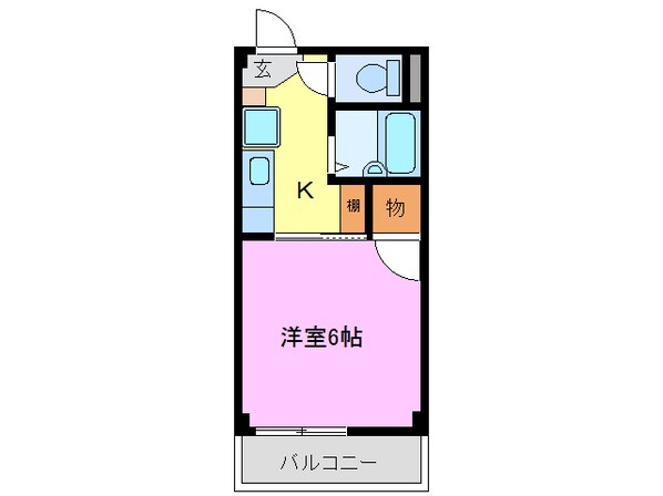 アネックス西枇杷島の物件間取画像